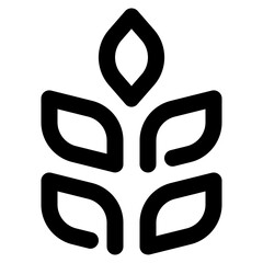 wheat Icon Illustration
