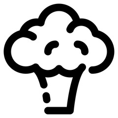 broccoli Icon Illustration