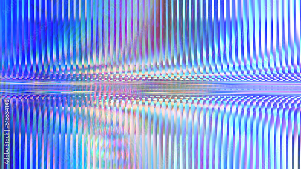 Wall mural abstract gradient multicolored geometric background
