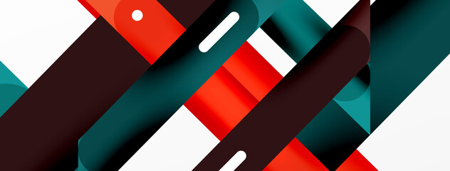 Background overlapping lines. Dynamic lines abstract wallpaper. Straight lines composition vector illustration for wallpaper banner background or landing page
