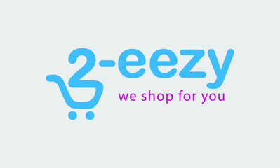 shopping 2-eezy logo design 