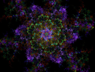 Imaginatory fractal abstract background Image