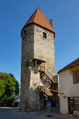 Plate tower in Tallinn, Estonia
