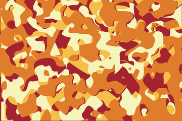 Camouflage pattern. Seamless. Military background. Soldier camouflage. Abstract seamless pattern for army, navy, hunting, fashion cloth textile. Colorful modern soldier style.