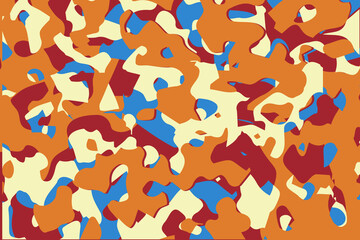 vector camouflage pattern for army. Creative camouflage military pattern