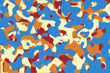 vector camouflage pattern for army. Creative camouflage military pattern