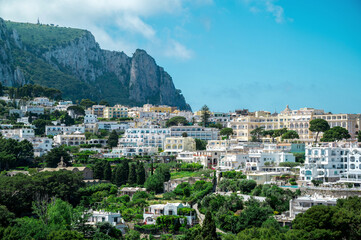 Obraz premium Cityscape of Capri, Italy