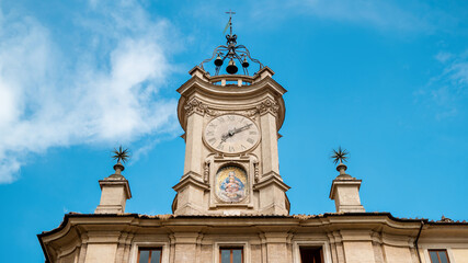 Obraz premium Church facade in Rome, Italy