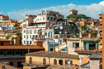 Cityscape of Rome, Italy