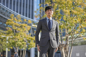 都会のビジネスマン