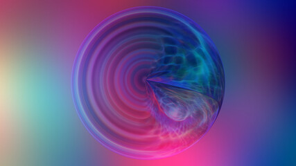 Abstract gradient background with a pattern in the center