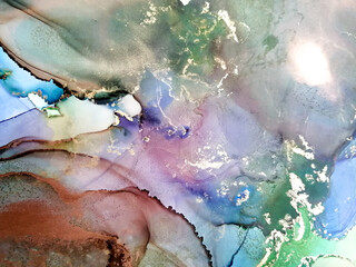 Elegant Paintings Art. Explosion Science. Elegant