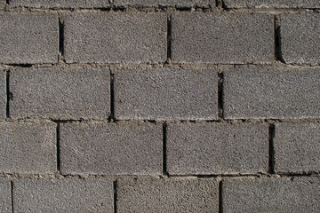 Brick wall. Brick laying. Background.