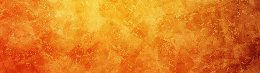 Luxurious Alcohol Ink Texture Artistic Orange Panorama Background