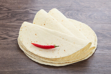 Mexican Tortilla circle bread for cooking