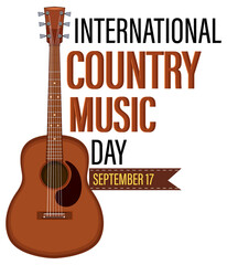 International Country Music Day Banner