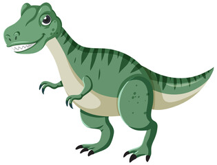 Cute Tyrannosaurus Dinosaur Cartoon