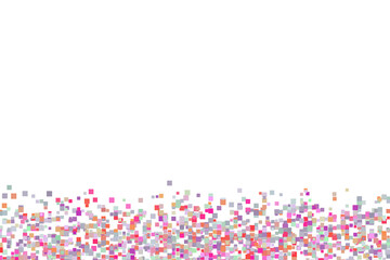 Multicolor dotted background, colorful vector texture with circles. Glitter abstract illustration with blurred drops of rain. Pattern for ads, web page, wallpaper, poster, banner. Copy space