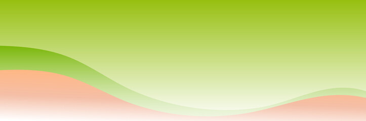 黄緑とピンクの波のような曲線の抽象的な背景グラフィック素材