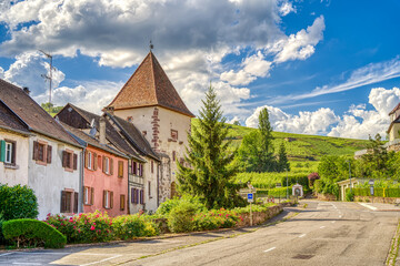 Fototapeta na wymiar Turckheim, France, HDR Image