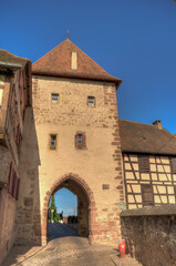 Turckheim, France, HDR Image