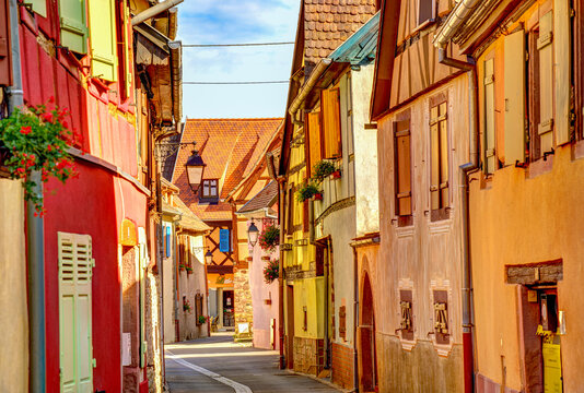 Turckheim, France, HDR Image