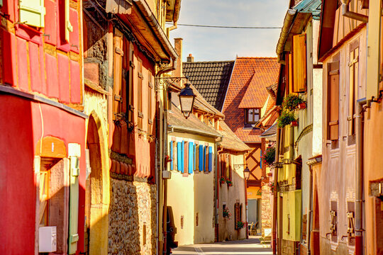 Turckheim, France, HDR Image