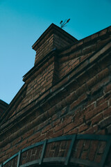 roof of the old house
