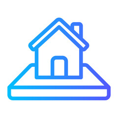 Flat Gradien gradient icon