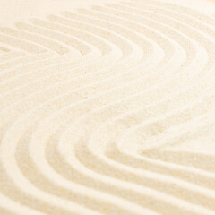 Fototapeta na wymiar Sand texture. Sandy beach for background. closeup of sand pattern of a beach in the summer