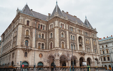 Fototapeta na wymiar Beautiful view of the Hungarian State Opera House