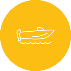 Speed Boat Icon