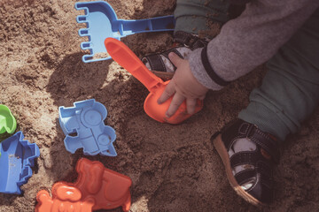 Zabawa w piasku 