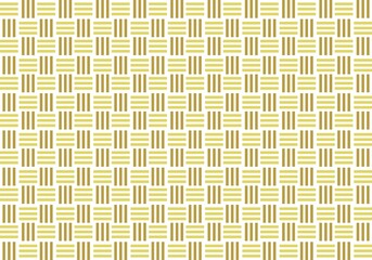 三崩し柄_ポップなバイカラー背景素材_茶×ベージュ