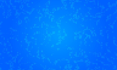 Blue vector background with bubbles. Blurred decorative design in abstract style with bubbles. Beautiful design for your business natural advert.