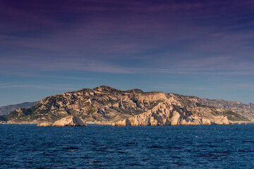 Sunset on the Calanques