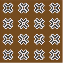 Obraz premium Abstract ethnic rug ornamental seamless pattern.Perfect for fashion, textile design, cute themed fabric, on wall paper, wrapping paper, fabrics and home decor.