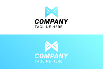 Letter MM Logo and creative letter M logo design.