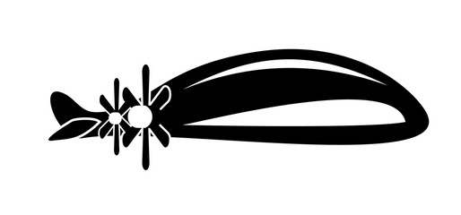 Airship dirigible, blimp. Transport detailed simple style logo icon vector illustration isolated