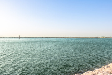 Obraz premium Saudi Arabia city tourism sea water view