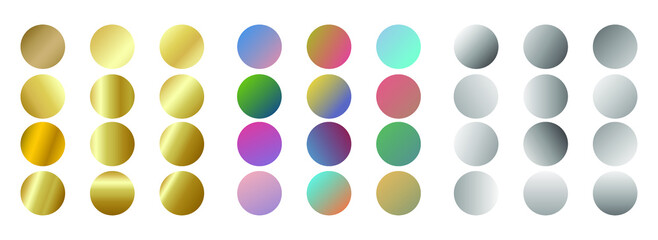 Pastel color circle. Set of colors for design