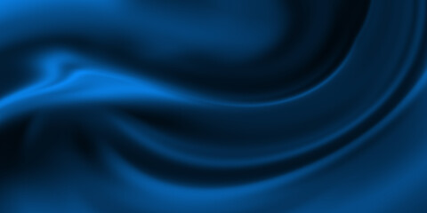 Soft blue wave gradient mesh wallpaper. Dark blue and light blue color gradient. Beautiful, cool, and modern dark background wallpaper
