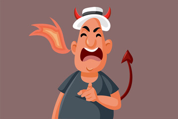 Obraz premium Evil Elderly Man Screaming with Anger Vector Cartoon Illustration. Older person feeling grumpy starting a conflict arguing loud 