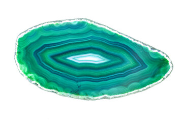 Close up side shot of a crystal