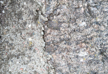 Texture surface of gray rough stone. Abstract background. Defocus