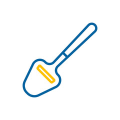 Cutter for cutting cheese strips vector icon