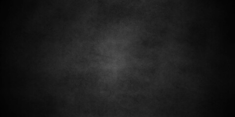 Obraz na płótnie Canvas Dark black grunge textured concrete background. Panorama dark grey black slate background or texture. Vector black concrete texture. Stone wall background.