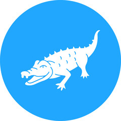 Crocodile   vector icon  Which Can Easily Modify Or Edit 

