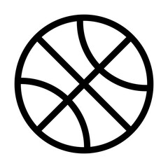Basketball flat icons. White and black sport icons. Vector basketball balls.