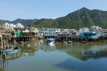 Fototapeta na wymiar Hong Kong Hong Kong fishing village Tai O